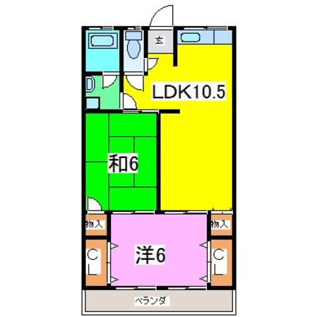 メゾン・ド・ファミーユの物件間取画像